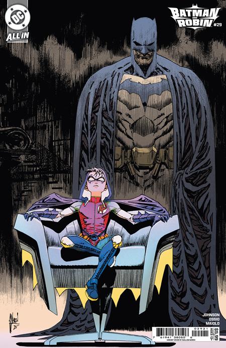 BATMAN AND ROBIN #29 CVR B GUILLEM MARCH CARD STOCK VAR (1/14/2026)