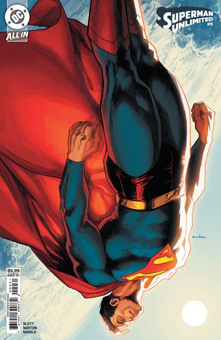 SUPERMAN UNLIMITED #9 CVR C KRIS ANKA CARD STOCK VAR (1/21/2026)