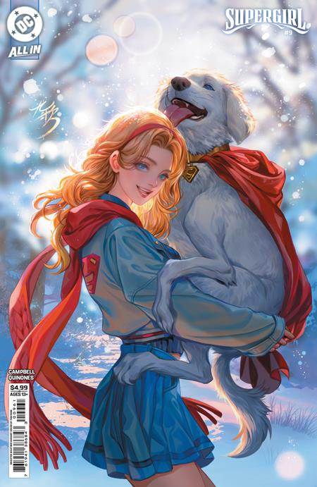 SUPERGIRL #9 CVR E FAN YANG SWEATER WEATHER CARD STOCK VAR (1/14/2026)