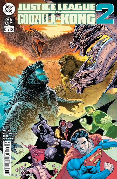 JUSTICE LEAGUE VS GODZILLA VS KONG 2 #7 (OF 7) CVR A CHRISTIAN DUCE (2/25/2026)