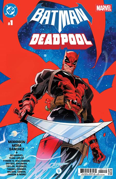DC MARVEL BATMAN DEADPOOL #1 (ONE SHOT) Second Printing Cvr A Jorge Jimenez & Dan Mora (1/28/2026)