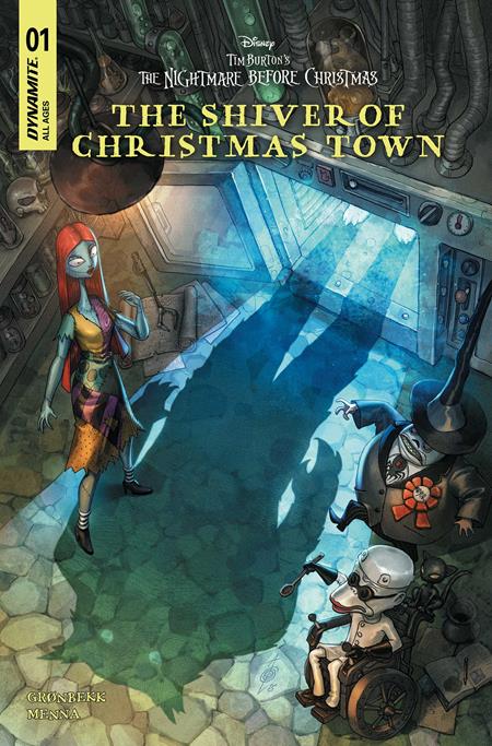 TIM BURTONS THE NIGHTMARE BEFORE CHRISTMAS THE SHIVER OF CHRISTMAS TOWN #1 CVR C ALAN QUAH VAR (1/7/2026)