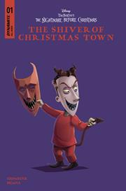 TIM BURTONS THE NIGHTMARE BEFORE CHRISTMAS THE SHIVER OF CHRISTMAS TOWN #1 CVR D DISNEY LIBRARY VAR (1/7/2026)