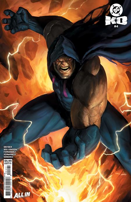 DC K.O. #4 (OF 5) CVR F AARON BARTLING DARKSEID CARD STOCK VAR (2/11/2026)