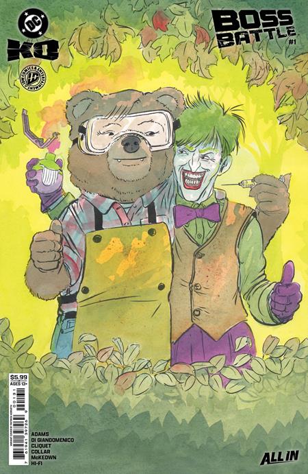 DC K.O. BOSS BATTLE #1 (ONE SHOT) CVR C PATRICK HORVATH CARD STOCK VAR (2/4/2026)
