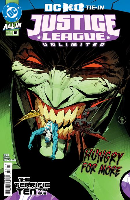 JUSTICE LEAGUE UNLIMITED #16 CVR A DAN MORA (DC K.O.) (2/25/2026)