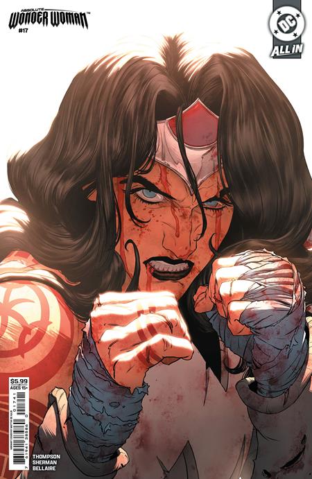 ABSOLUTE WONDER WOMAN #17 CVR D MATTIA DE IULIS CARD STOCK VAR (2/25/2026)