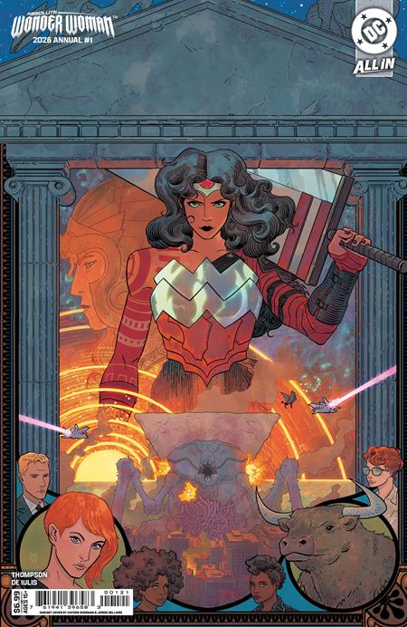 ABSOLUTE WONDER WOMAN ANNUAL 2026 #1 (ONE SHOT) CVR B HAYDEN SHERMAN CARD STOCK VAR (2/11/2026)