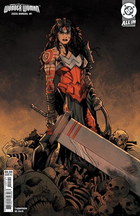 ABSOLUTE WONDER WOMAN ANNUAL 2026 #1 (ONE SHOT) CVR D DENYS COWAN CARD STOCK VAR (2/11/2026)