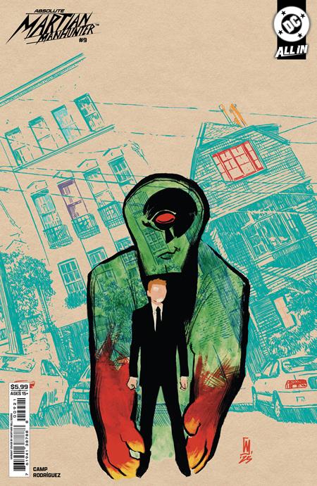 ABSOLUTE MARTIAN MANHUNTER #9 CVR B WERTHER DELL EDERA CARD STOCK VAR (2/25/2026)