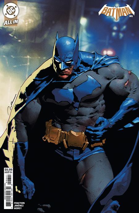 BATMAN #6 CVR D GERALD PAREL CARD STOCK VAR (2/4/2026)