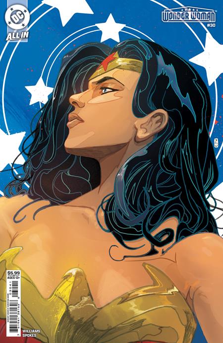 WONDER WOMAN #30 CVR D CHRISTIAN WARD CARD STOCK VAR (2/18/2026)