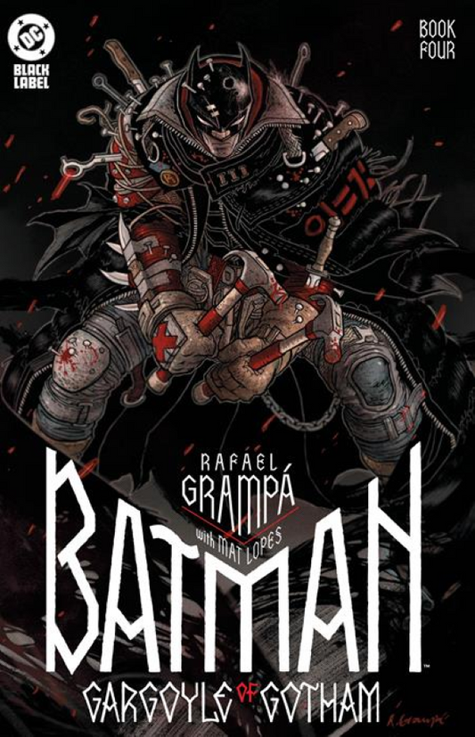 BATMAN GARGOYLE OF GOTHAM #4 (OF 4) CVR A RAFAEL GRAMPA (6/10/2026)