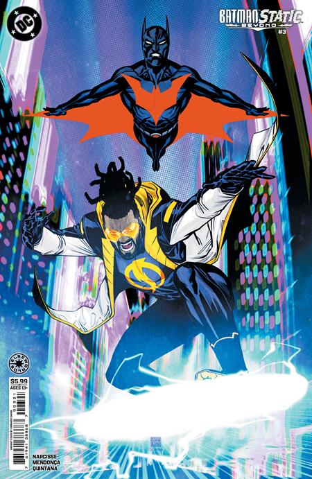 BATMAN STATIC BEYOND #3 (OF 6) CVR B BERNARD CHANG CARD STOCK VAR (2/4/2026)