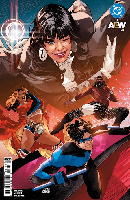 DC X AEW #1 (OF 2) CVR C EDWIN GALMON CARD STOCK VAR (2/4/2026)