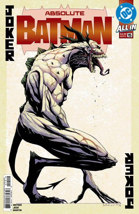 ABSOLUTE BATMAN #15 Second Printing Cvr A Nick Dragotta (2/11/2026)