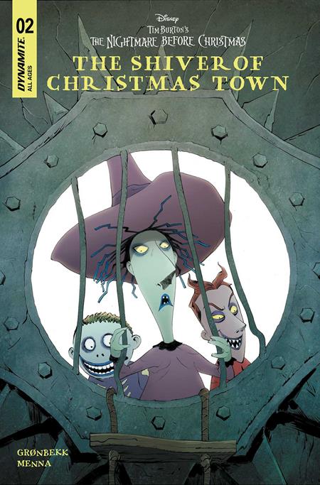 TIM BURTONS THE NIGHTMARE BEFORE CHRISTMAS THE SHIVER OF CHRISTMAS TOWN #2 CVR A JAE LEE (2/4/2026)