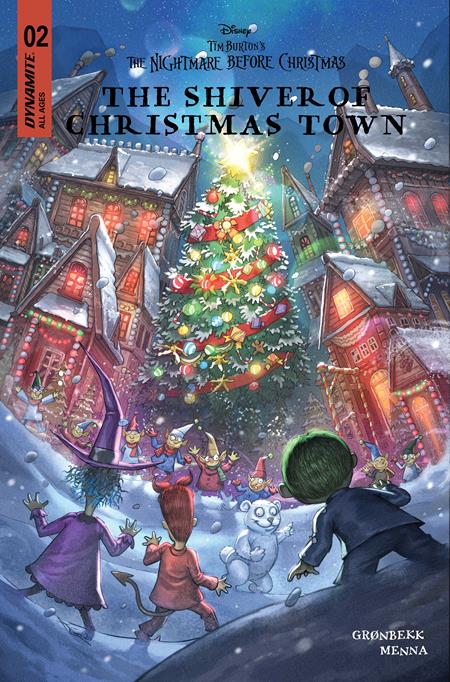 TIM BURTONS THE NIGHTMARE BEFORE CHRISTMAS THE SHIVER OF CHRISTMAS TOWN #2 CVR C ALAN QUAH VAR (2/4/2026)
