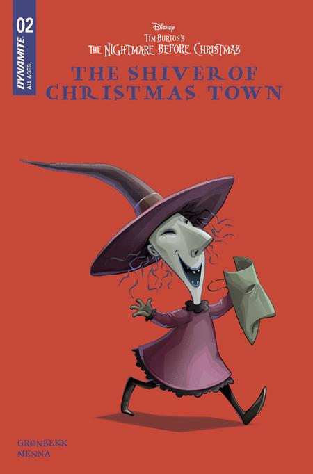 TIM BURTONS THE NIGHTMARE BEFORE CHRISTMAS THE SHIVER OF CHRISTMAS TOWN #2 CVR D DISNEY LIBRARY VAR (2/4/2026)