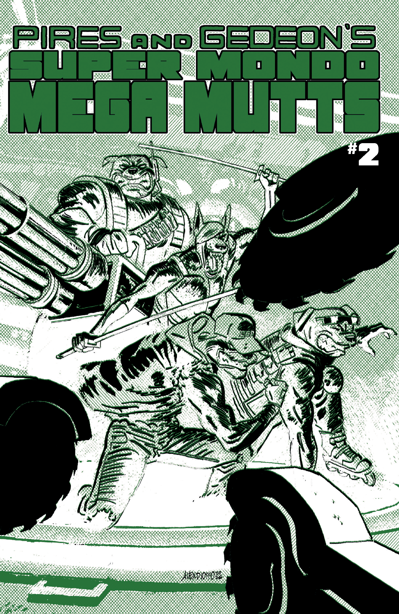 SUPER MONDO MEGA MUTTS #2 CVR E ALEX DIOTTO FOIL VAR (8/26/2026)