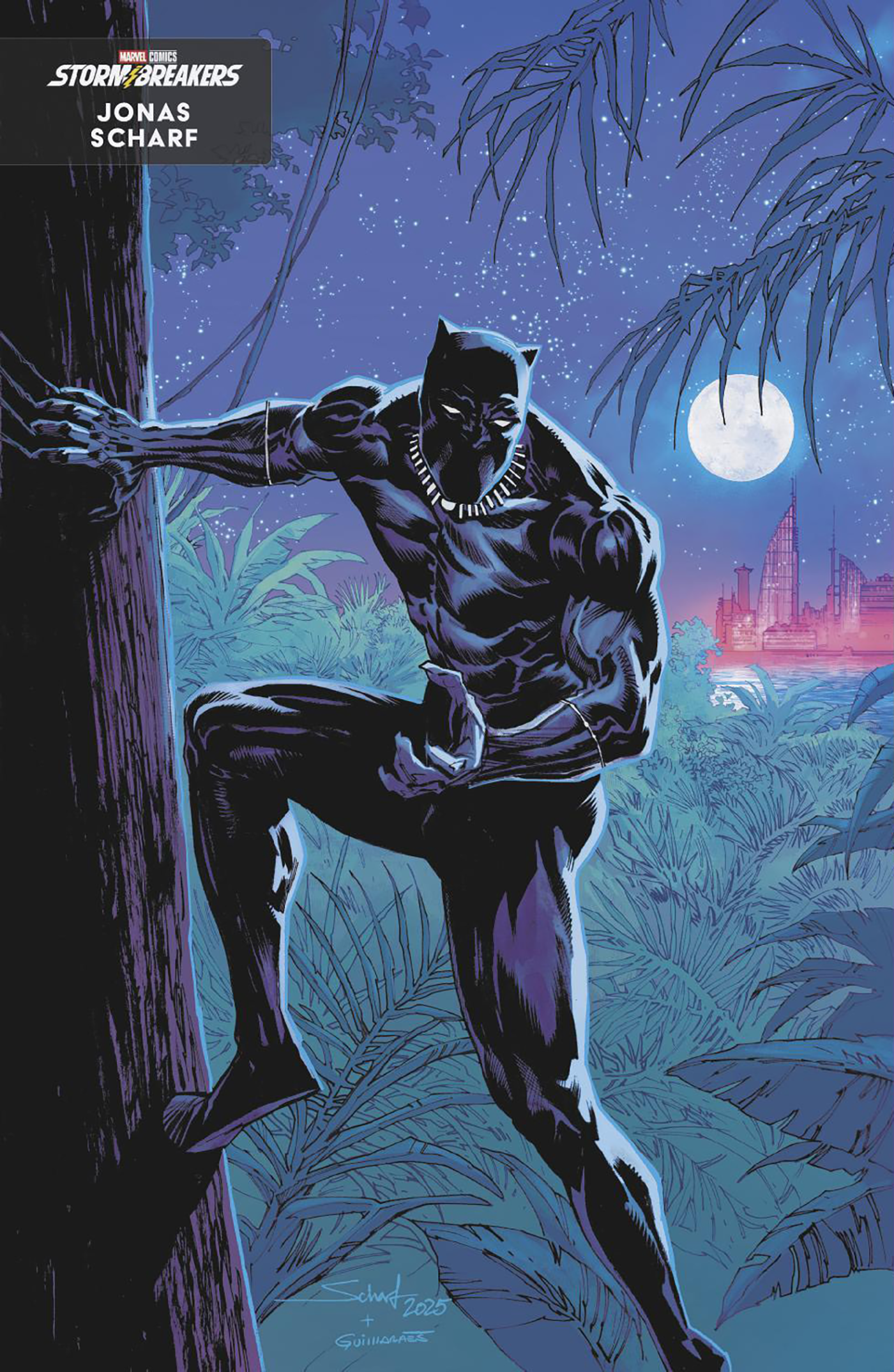 MARVEL KNIGHTS: THE WORLD TO COME #5 JONAS SCHARF STORMBREAKERS NEW CLASS VARIANT (12/31/2025)