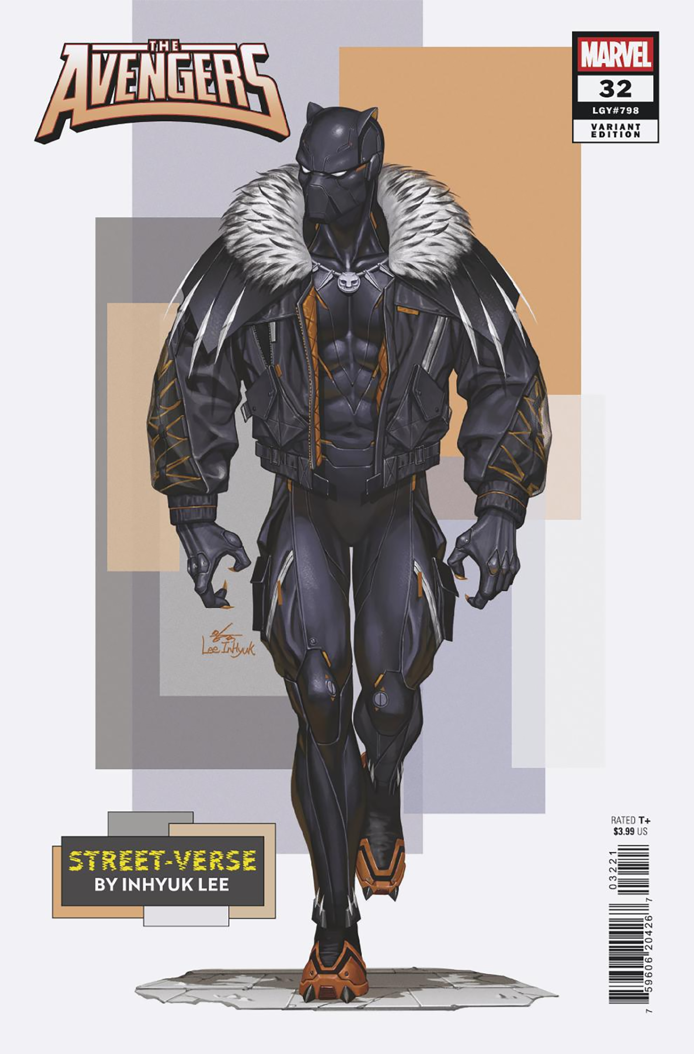 AVENGERS #32 INHYUK LEE STREET-VERSE VARIANT (11/5/2025)