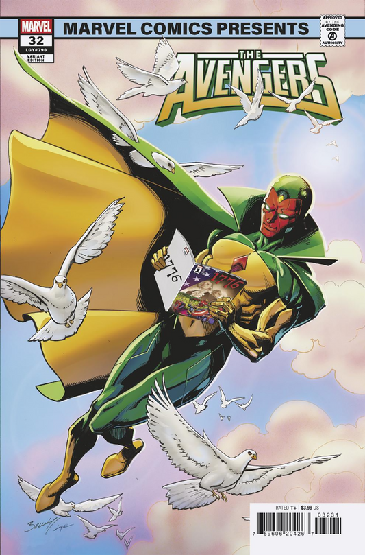 AVENGERS #32 MARK BAGLEY MARVEL COMICS PRESENTS VARIANT (11/5/2025)