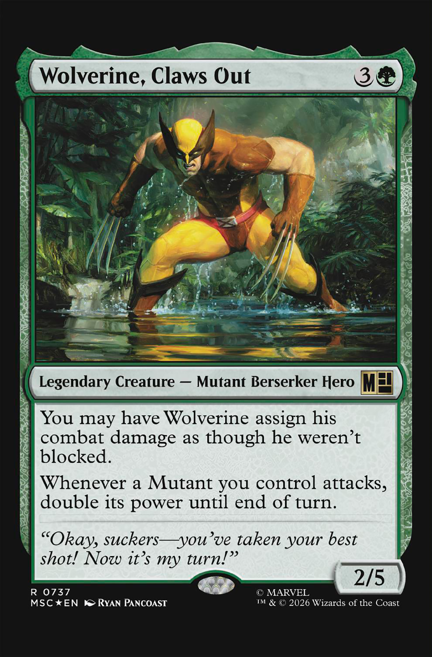 WOLVERINE #22 CLASSIFIED ARTIST MAGIC: THE GATHERING VARIANT (6/24/2026)