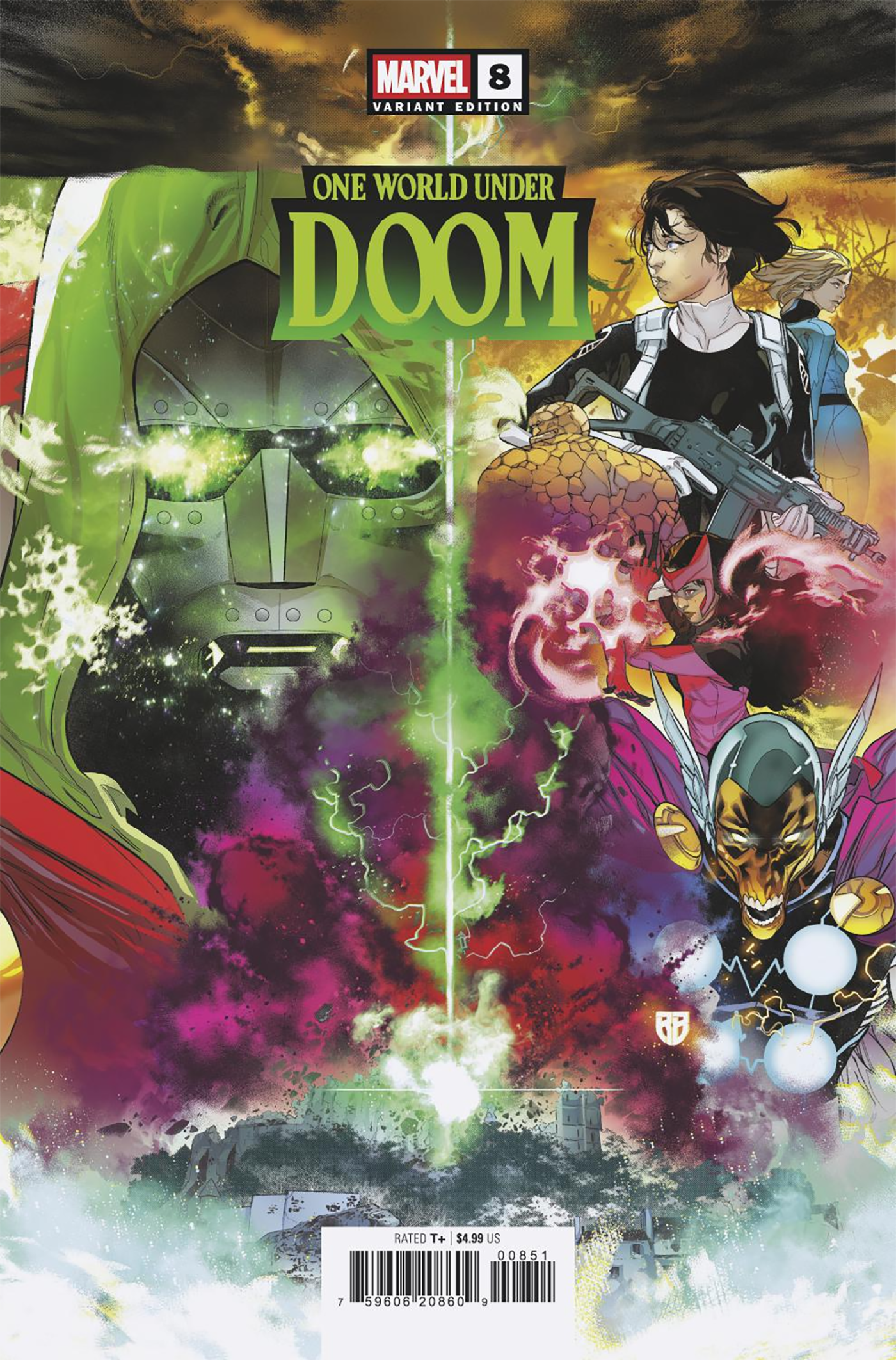 ONE WORLD UNDER DOOM #8 R.B. SILVA VARIANT (10/15/2025)