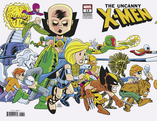 UNCANNY X-MEN #13 CHRIS GIARRUSSO MARVEL UNIVERSE CONNECTING WRAP VARIANT (4/9/2025)