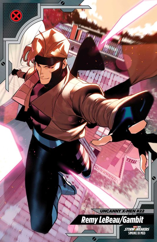 UNCANNY X-MEN #22 SIMONE DI MEO X-MEN TRADING CARD VARIANT (1/14/2026)