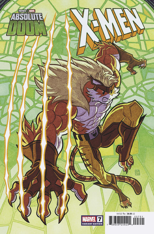 X-MEN #7 AFU CHAN MARVEL FORTNITE MEOWTOOTH VARIANT (11/6/2024)