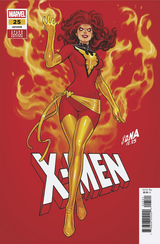 X-MEN #25 DAVID NAKAYAMA COLOR BLOCK RED VARIANT
 (2/18/2026)