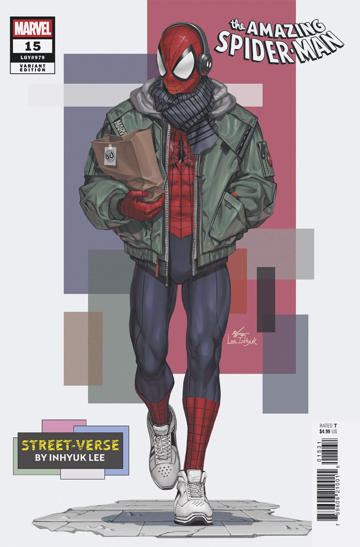 AMAZING SPIDER-MAN #15 INHYUK LEE STREET-VERSE VARIANT (11/5/2025)