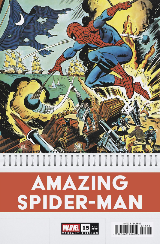 AMAZING SPIDER-MAN #15 ROSS ANDRU BICENTENNIAL CALENDAR HIDDEN GEM VARIANT (11/5/2025)