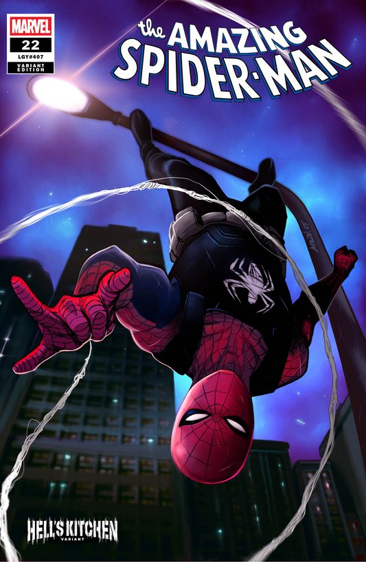 AMAZING SPIDER-MAN #22 ARIO ANINDITO HELL'S KITCHEN VARIANT (2/18/2026)