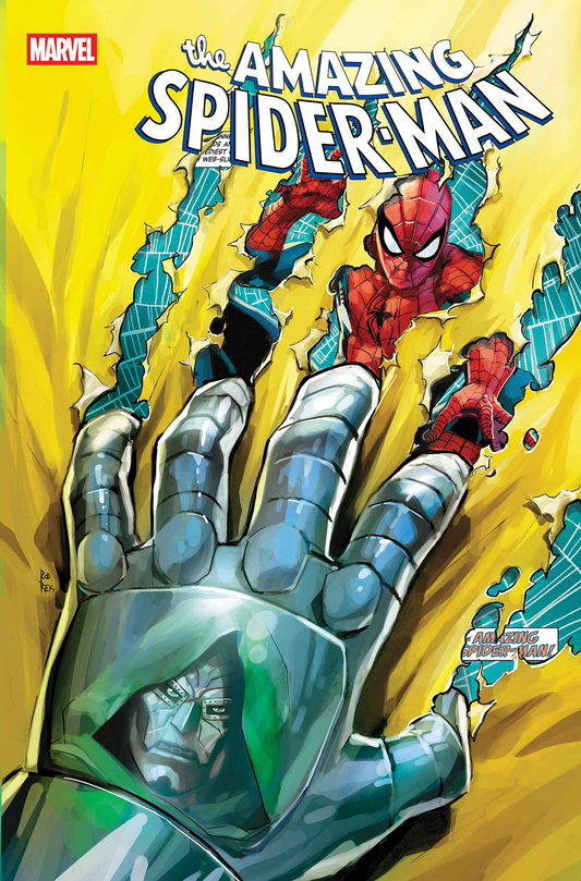 AMAZING SPIDER-MAN #24 ROD REIS DOOM HOMAGE VARIANT (3/18/2026)