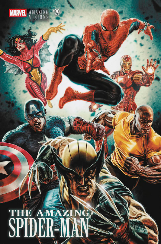 AMAZING SPIDER-MAN #29 LEE BERMEJO AMAZING VISIONS VARIANT (5/20/2026)