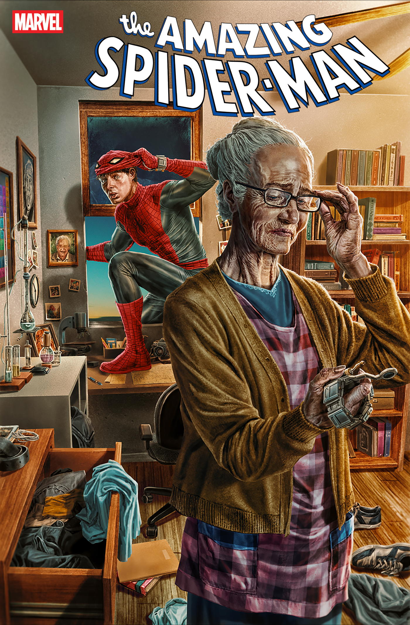 AMAZING SPIDER-MAN #35 LEE BERMEJO AMAZING VISIONS VARIANT (8/26/2026)
