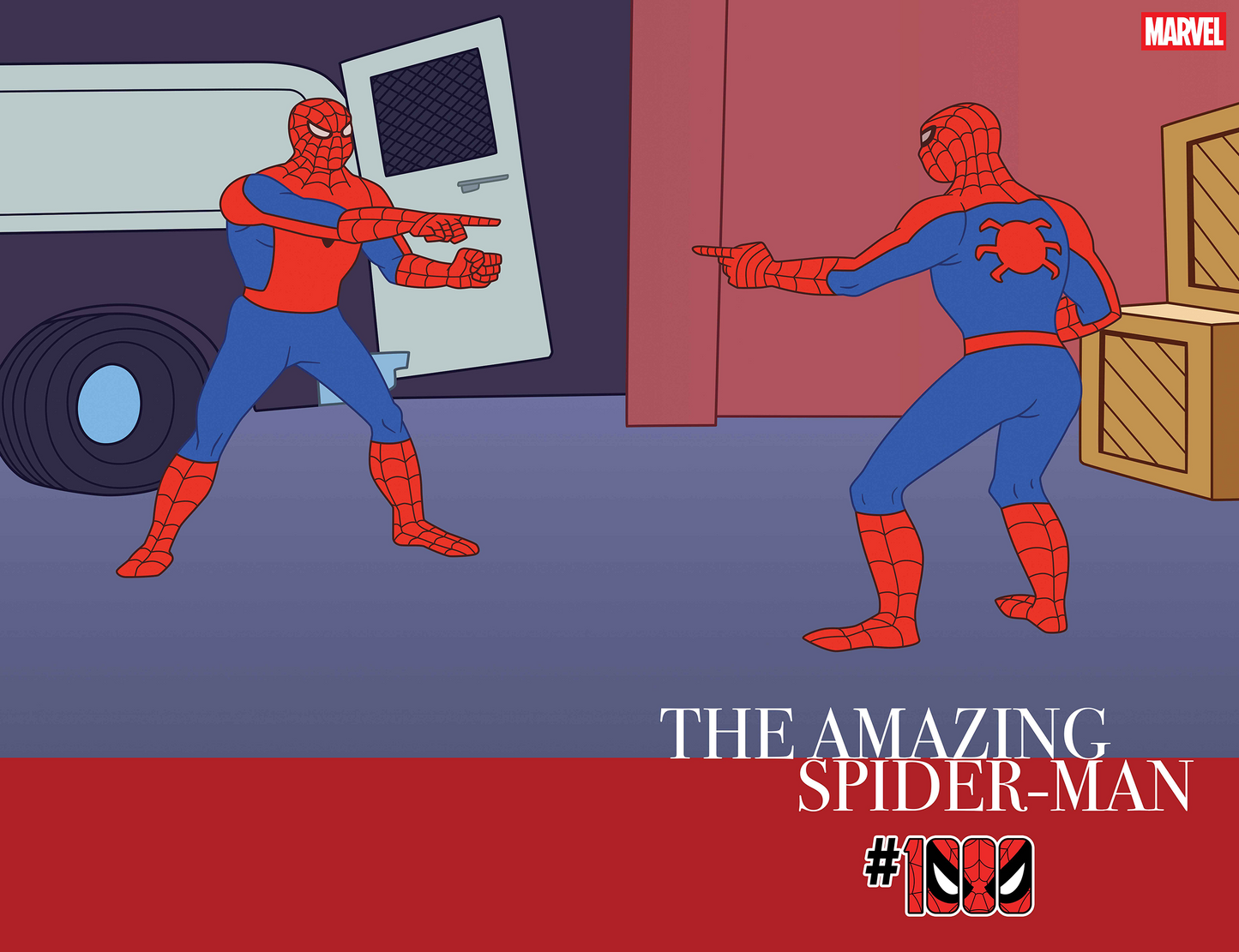 AMAZING SPIDER-MAN #1000 MARVEL ANIMATION SPIDER-MAN 1967 WRAPAROUND VARIANT (9/16/2026)