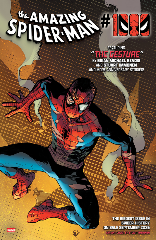 AMAZING SPIDER-MAN #1000 STUART IMMONEN VARIANT (9/16/2026)