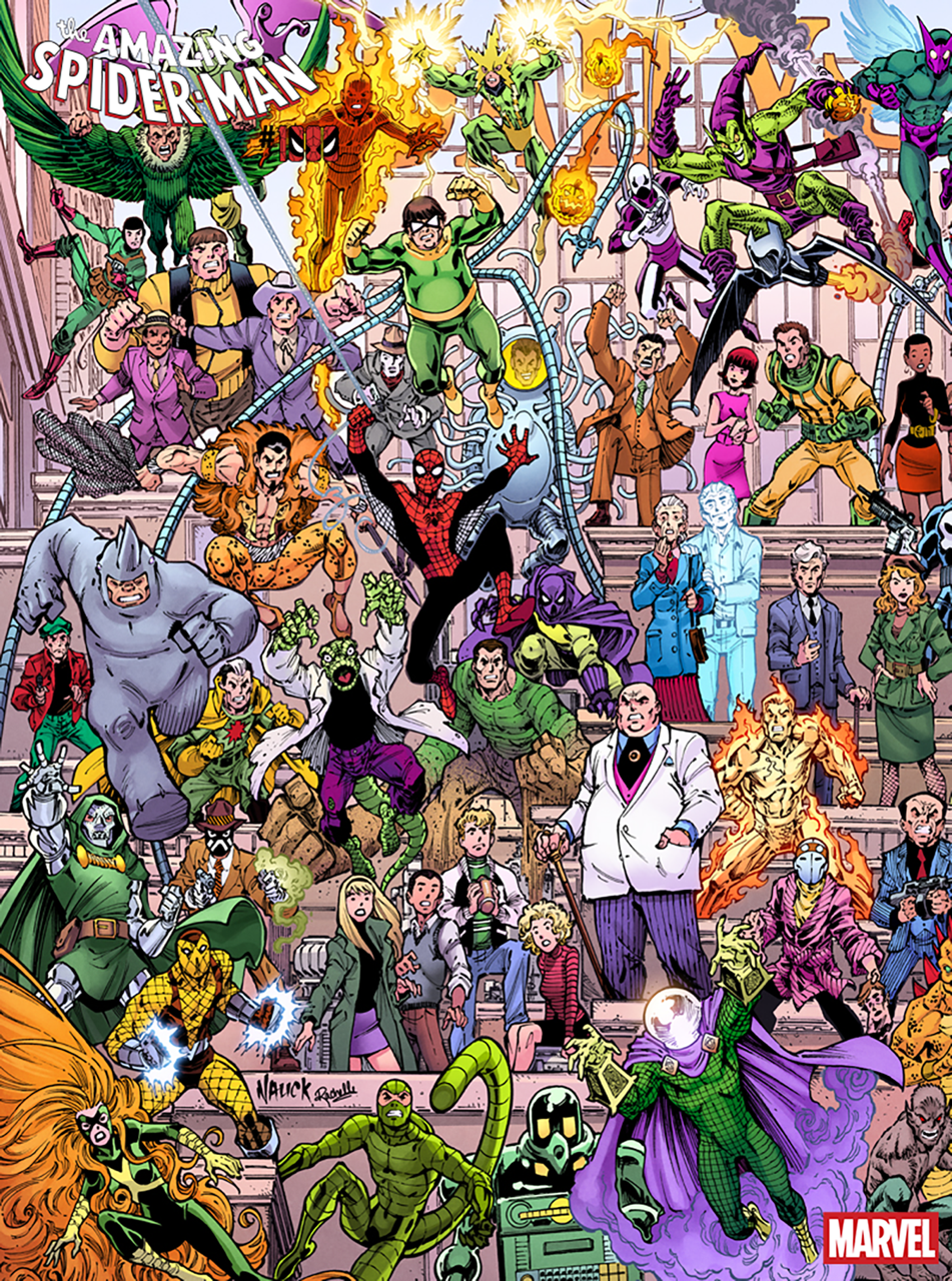 AMAZING SPIDER-MAN #1000 TODD NAUCK 4-PART CONNECTING LEGACY VARIANT (9/16/2026)