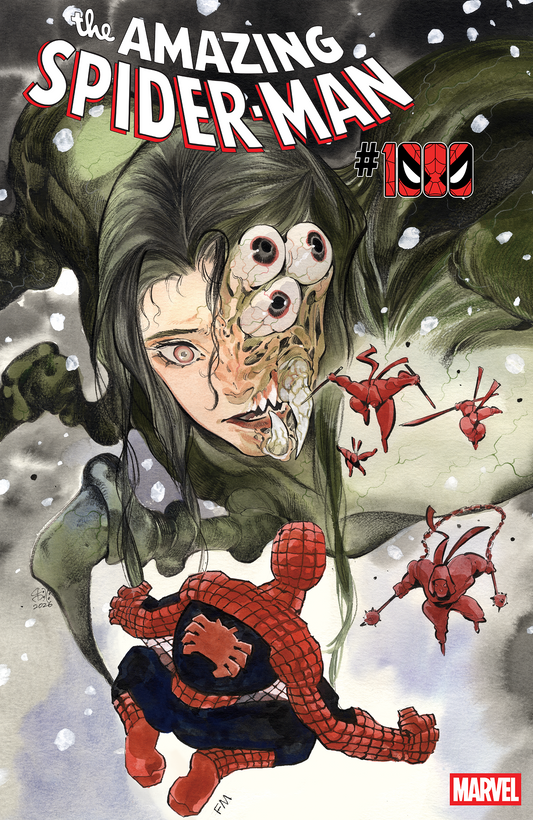 AMAZING SPIDER-MAN #1000 PEACH MOMOKO & FRANK MILLER VARIANT (9/16/2026)