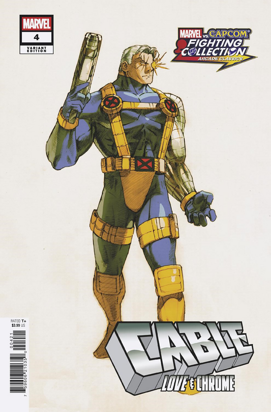 CABLE: LOVE AND CHROME #4 BENGUS MARVEL VS. CAPCOM VARIANT (4/16/2025)