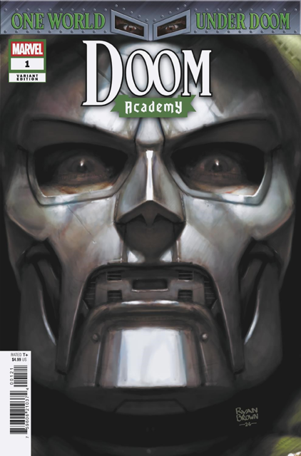 DOOM ACADEMY #1 RYAN BROWN VARIANT [DOOM] (2/19/2025)