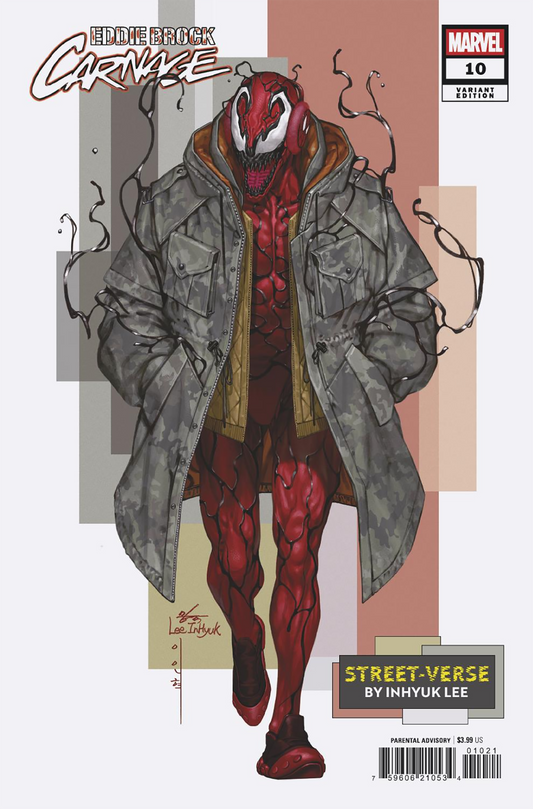 EDDIE BROCK: CARNAGE #10 INHYUK LEE STREET-VERSE VARIANT (11/12/2025)