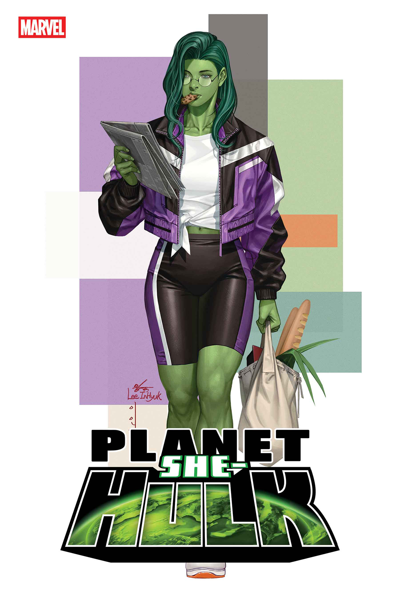 PLANET SHE-HULK #1 INHYUK LEE STREET-VERSE VARIANT (11/5/2025)