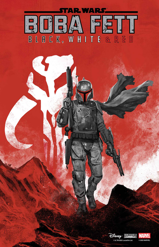 STAR WARS: BOBA FETT - BLACK, WHITE & RED #2 SKAN VARIANT (10/29/2025)