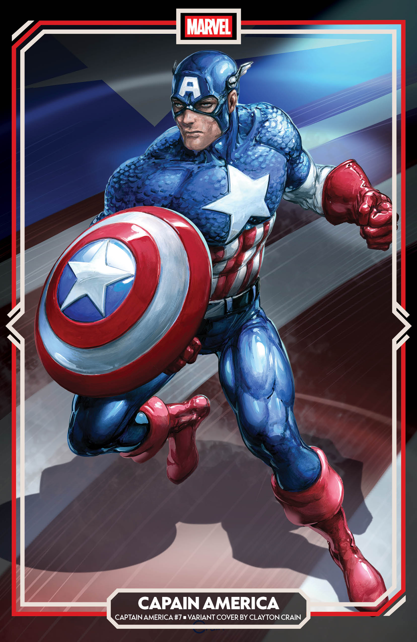 CAPTAIN AMERICA #7 CLAYTON CRAIN VARIANT (2/18/2026)