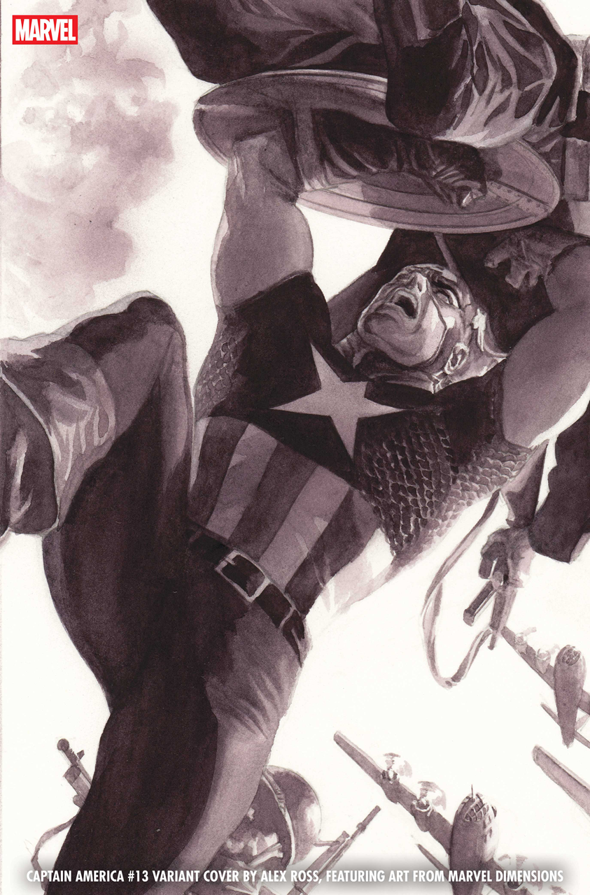 CAPTAIN AMERICA #13 ALEX ROSS MARVEL DIMENSIONS VARIANT (7/15/2026)
